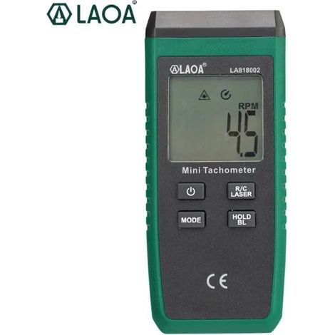 Tachymètre Numérique Laser Sans Contact pour Mesure Précise Vitesse Moteur (1/4)