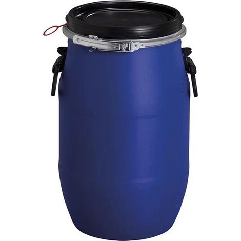 GRAF Weithalsfass 30 l Polyethylen blau - 824400 (1/4)