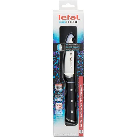 Coltello da Cucina Tefal K2320514 ICE FO Nero Acciaio inossidabile 9 cm (1/4)