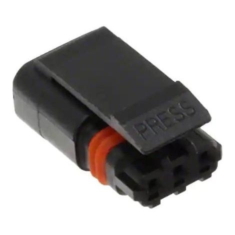 Connettore SlimSeal Maschio porta Femmina 3 Vie Nero TE