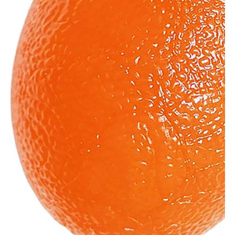 Balle de renforcement de la préhension en silicone pour les doigts, balle de compression pour soulager le stress, orange (1/5)