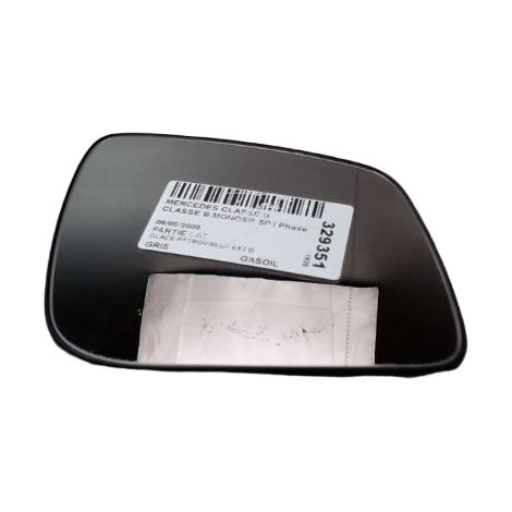 [PRODUIT D'OCCASION] Glace Retroviseur Exterieur D MERCEDES Classe B Monosp. I Phase 1 (245) 2005-2008 ♻️ Ref Oe. 1698102221 - Garantie à vie (1/3)