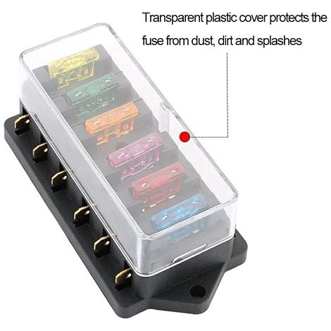 QUARKZMAN Microwave Fuses 0.8A 5KV Glass Tube (1/4)