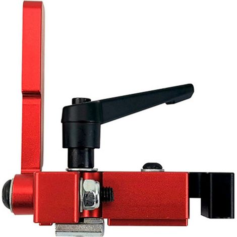Butée de rail en alliage d’aluminium pour menuiserie, limiteur pour machine à fraiser, accessoire pour établi de précision