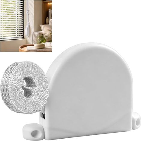 Roller Shutter Strap Winder 14mm x 5m White Replacement for Manual Shutter (1/2)