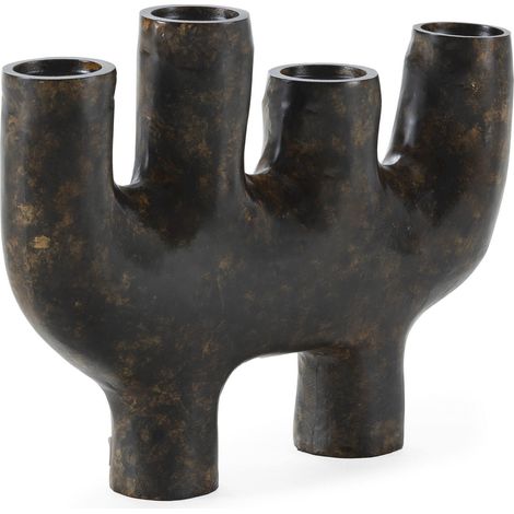 Candélabre élégant bronze vieilli - Bronze antique patiné (1/2)