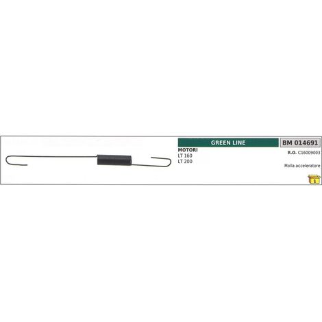 Molla acceleratore GREEN LINE per motore LT 160 200 014691