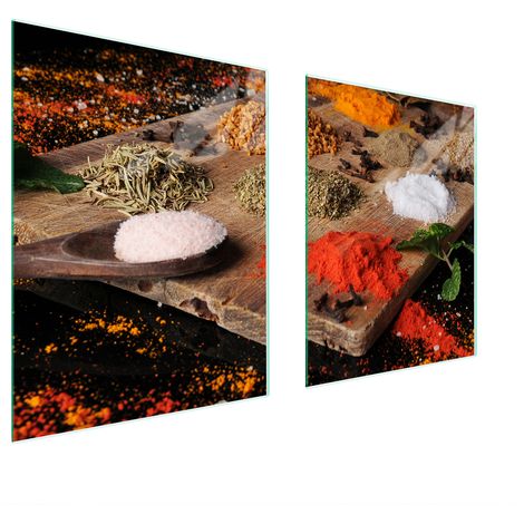 GLASSCHUTZPLATTE FÜR HERD 85x52 SPICES (1/5)