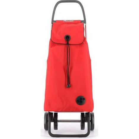 Carro compra 2+2 de 4 ruedas "Imax MF" color rojo imx302-002 rolser (1/5)