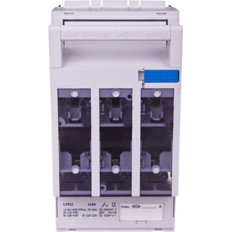 Interruptor fusible 3P 160A NH00 LT052