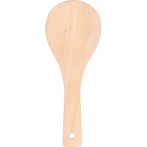 Pelle à tête ronde en bois antiadhésive, cuillère à riz, ustensiles de cuisine pour la maison (1/5)