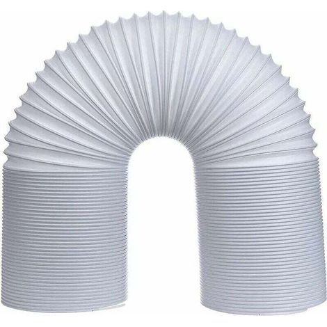 Tuyau Climatiseur Mobile, XU, Tuyau Évacuation Climatiseur Mobile,Diamètre 150mm Tuyau Destiné à Climatiseur en PVC Flexible Tube De Ventilation (Ø150mm,1.5m) - (1/4)