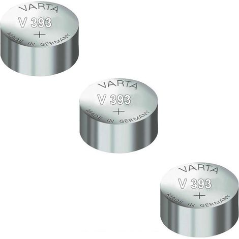 .3 Piles varta 393 SR754W.