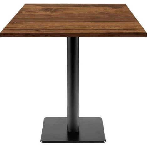 Table 70 x 70 cm - modèle Milan T chêne hunton