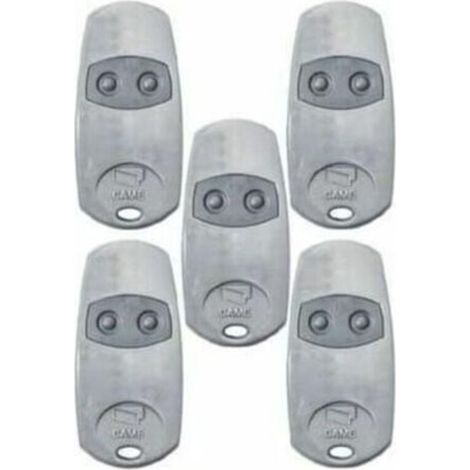 Pack de 5 TOP-432EE Télécommande Motorisation Portail Porte de Garage Compatible CAME TOP-432EE (1/4)