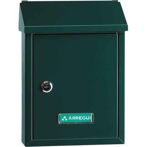 CASSETTA POSTALE SMART ACCIAIO 17X20 CM VERDE - ARREGUI