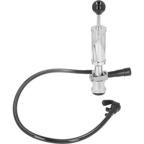 Pompe à fût de bière à filetage 4 pouces en acier inoxydable avec robinet pour fûts de type D américains (1/5)
