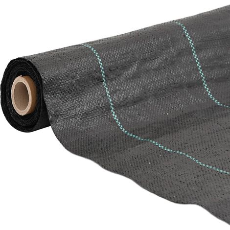 Schwarze Unkrautmembran 2x200 m PP