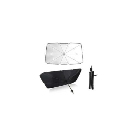 Geeignet als Sonnenschutz für Autos, Windschutzscheiben und den Innenraum. Faltbar und blockiert 99,9 % der UV-Strahlen. Passend für Limousinen, SUVs, LKWs und Transporter (145 x 79 cm).