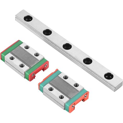 MGN9B 100mm Linear Guide Rail 9mm Width with 2pcs MGN9B Rail Block
