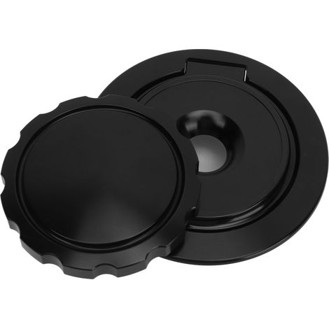 Bouchon de réservoir d'essence en aluminium à ouverture par rotation pour moto R NINE T, démontage rapide, noir. (1/5)