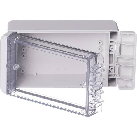 Bopla Bocube B 140806 PC-V0-G-7035 96023125 Alloggiamento outdoor 80 x 151 x 60 Policarbonato Grigio (RAL 7035) 1 pz. (1/2)