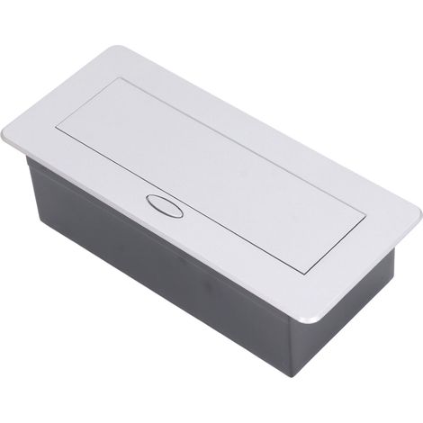 Boîte de prise encastrable 4 prises type J suisse 3 trous + 2 ports USB relevables 250V AC (1/5)