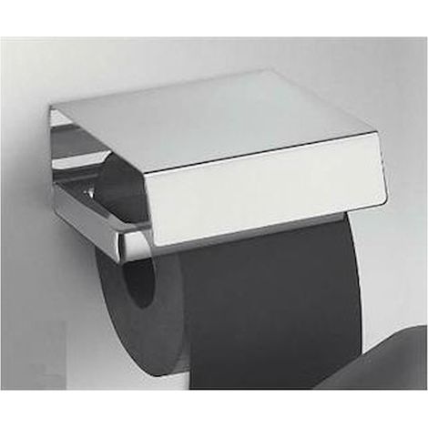 COLOMBO DESIGN Lulu' porta rotolo con coperchio fisso cromato codice prod: B62910CR