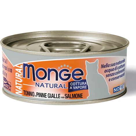 Monge Cat Atún con Pollo y Salmón 80g
