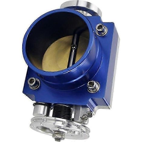 Nouveau corps de papillon 70 mm, collecteur d'admission haute performance en aluminium usiné (bleu) S20