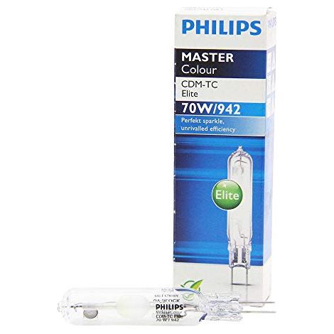Philips MASTERColour CDM-TC Elite 70W Transparente Bombilla