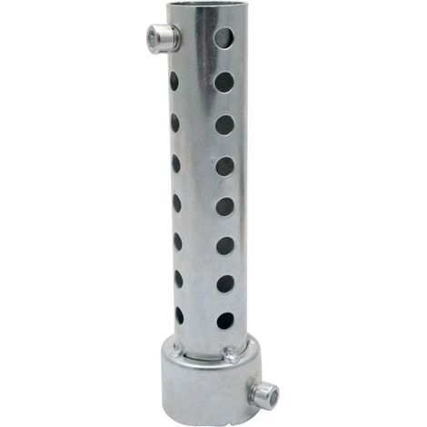 Dailygoody，Silenciador universal de 35 mm，Silenciador para motocicleta，Plateado，Sonido de alta calidad，Apto para diversas motocicletas (1/5)