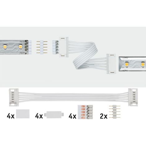 Paulmann MaxLED Universal Connector weiß 2er Pack LED-Streifen (1/9)