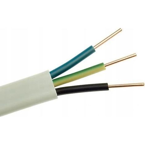 Cable de instalación YDYp 3x2.5 25m (1/2)