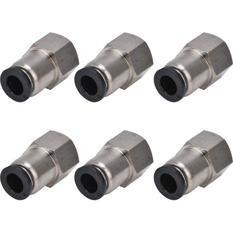 Raccord pneumatique droit femelle, raccord rapide pour conduite d'air, 4-M5 (1/5)