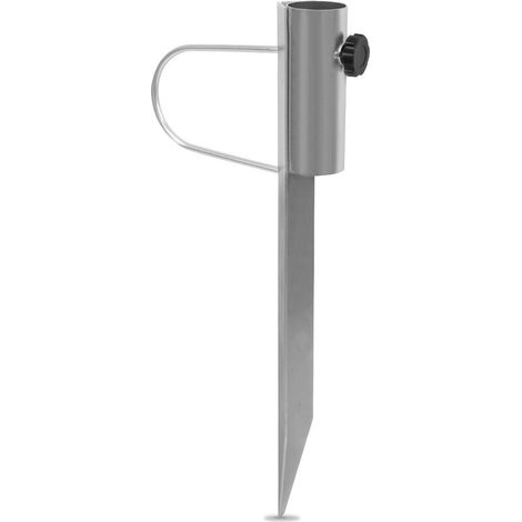 Ancrage de sable - Porte-parasol - 45cm Pour poteaux jusqu'à 38 mm de diamètre-x (1/2)