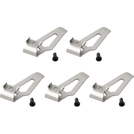 Ensemble de 5 clips de ceinture 42-70-0490 compatibles avec la visseuse à chocs/clé à chocs Milwaukee M12 (1/2)