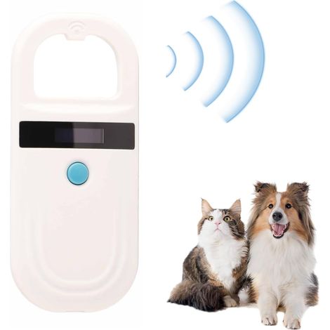 Lecteur d'identification d'animal de Compagnie, Emid lecteur Portable Animal, 134.2KHz Lecteur de Puce pour Animaux,lecteur puce animaux, lecteur Portable Animal (1/5)