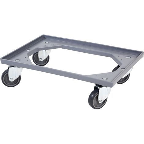 Chariot porte-bac norme Europe - 600 x 400 mm ou 400 x 300 mm - NOVAP - 5070109 (1/5)