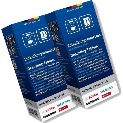 Ersatzteil - Set 2 Schachteln mit 6 Entkalkungs-Tabletten TASSIMO Original - - BOSCH, SIEMENS, NEFF, DELONGHI