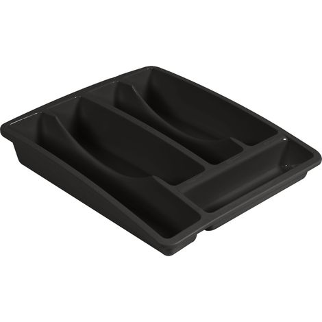 Range-couverts 5 Cases Noir Range-couverts 5 Cases Noir - Eda