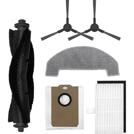 Brosse pour aspirateur Main Brosse Side Sac à poussière Serpillière Cloth Kit pour MONSGA MS1 MAX Robot Aspirateur Accessoires (1/5)
