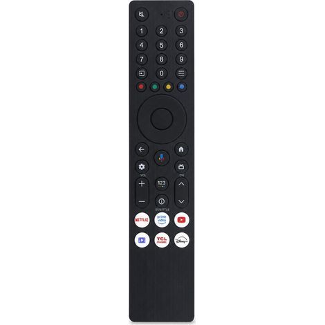 Télécommande Vocale Bluetooth pour TV TCL et Polaroid RC833A FMB5 (1/5)