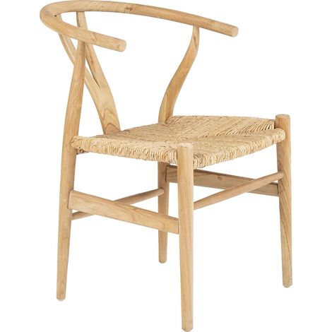 Sedia in Teak e Paglia Naturale - POGIANA (1/5)