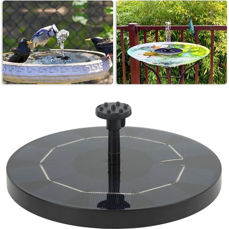 SF057 Solarelektrische Wasserpumpe, runde schwimmende Solarwasserpumpe, 4,5 V Gleichspannung (1/5)