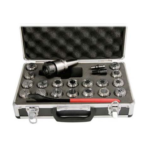 Spannzangenfutter ISO 30 ER32, mit 18 Spannzangen OPTIMUM 3352054
