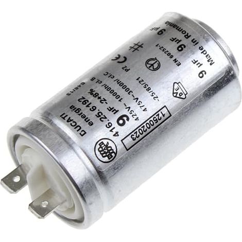 Electrolux - condensador - 9µf - 1250020227 - 7321426155352