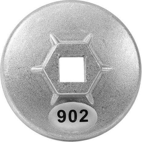 Clé de Filtre à Huile Universel 67mm 14 Flutes Capuchon Clé de Filtre à Huile Cartouche Capuchon de Retrait Socket en Aluminium (1/5)