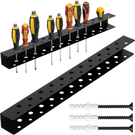 Colgador de herramientas de pared para rieles CARMIN (1/5)