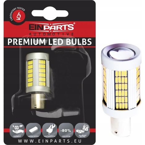 BOMBILLA LED P21W REVERSA 135 SMD REVERSA CANBUS (1/5)